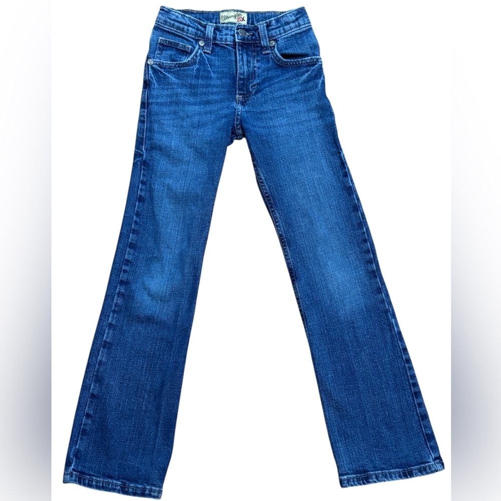Wrangler 20X Boys Limited Edition Jeans | Distressed Medium Wash